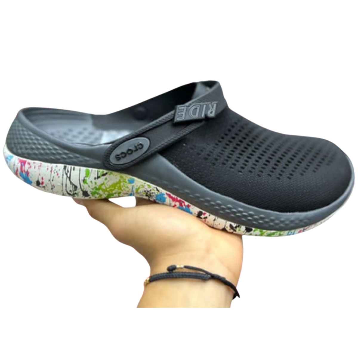 CROCS LITERIDE 360 CHISPAS MUJER: La Comodidad Máxima con Estilo Las CROCS LITERIDE 360 CHISPAS MUJER combinan lo mejor de la tecnología de amortiguación de Crocs con un diseño moderno y llamativo. Si estás buscando el calzado perfecto que te ofrezca estilo y comodidad, ¡has llegado al lugar indicado! En Onlineshoppingcenterg, tenemos las CROCS LITERIDE 360 CHISPAS MUJER que buscas, y te contamos todo lo que necesitas saber antes de hacer tu compra.  ¿Por qué elegir las CROCS LITERIDE 360 CHISPAS MUJER? Las CROCS LITERIDE 360 CHISPAS MUJER destacan por su diseño ergonómico y la tecnología LiteRide™ de última generación, que ofrece una amortiguación y soporte inigualables. Este modelo no solo es cómodo, sino que también tiene un diseño moderno con chispas que añaden un toque de estilo único.  Beneficios principales Amortiguación avanzada: Gracias a la espuma LiteRide™, tus pies sentirán una sensación suave y ligera durante todo el día. Versatilidad: Perfectas para usar en el día a día o incluso en tus actividades al aire libre. Estilo único: Las chispas brillantes le dan un toque divertido y moderno, ideal para quienes buscan destacar. Características de las CROCS LITERIDE 360 CHISPAS MUJER El diseño 360 de estas Crocs Literide mujer ofrece un ajuste cómodo que se adapta a cada movimiento. Este modelo se destaca entre otros calzados Crocs para mujer por ser innovador y ergonómico.